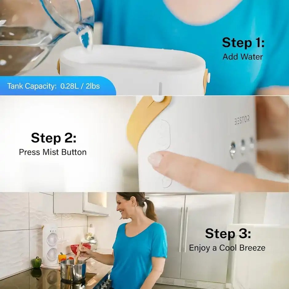 Portable Mini Air Cooler Fan